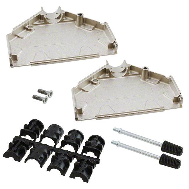 5-1478762-4 TE Connectivity AMP Connectors  Capots de connecteurs D-Sub en forme de D